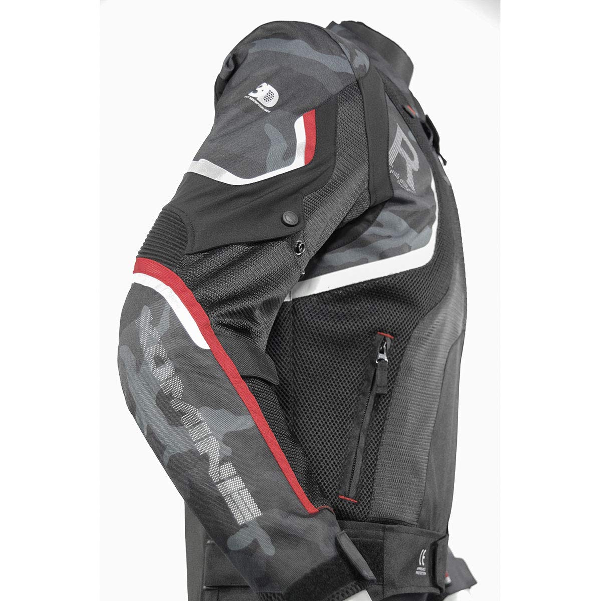 Amazon | [コミネ] バイク用 Rスペックメッシュジャケット ブラック L